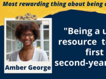 Most rewarding part of being a peer facilitator 2019-2020